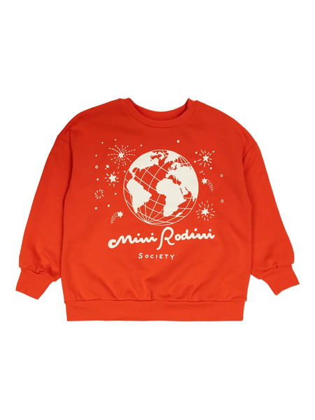  Mini Rodini Sudadera Mini Rodini Society - Rojo 
