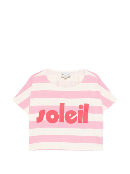  Mipounet Camiseta Soleil A Rayas - Rosa 
