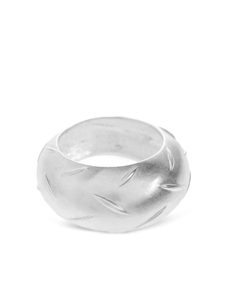  Misbhv Anillo Grabado - Plateado 