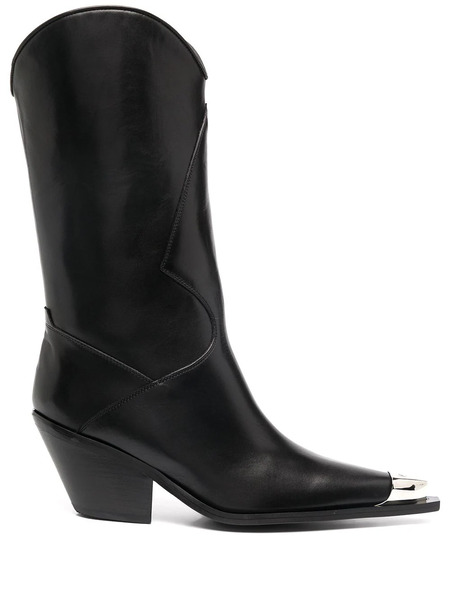  Misbhv Botas Con Puntera Metalizada - Negro 