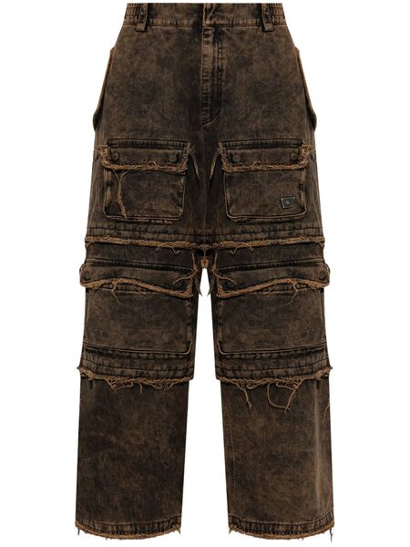  Misbhv Vaqueros Cargo Ibiza Oversize - Marrón 
