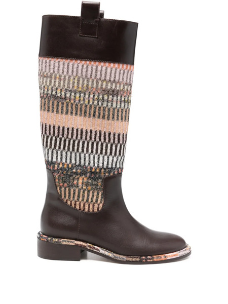  Missoni Botas Clo Con Paneles - Marrón 