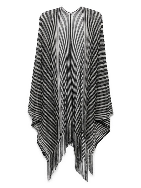  Missoni Capa A Rayas - Negro 