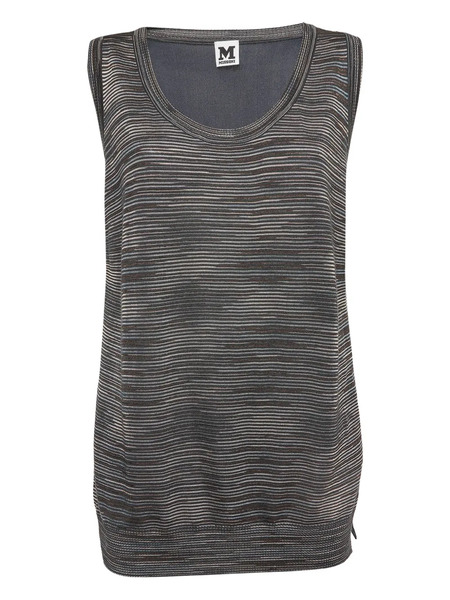  Missoni Pre-owned Top A Rayas - Azul 