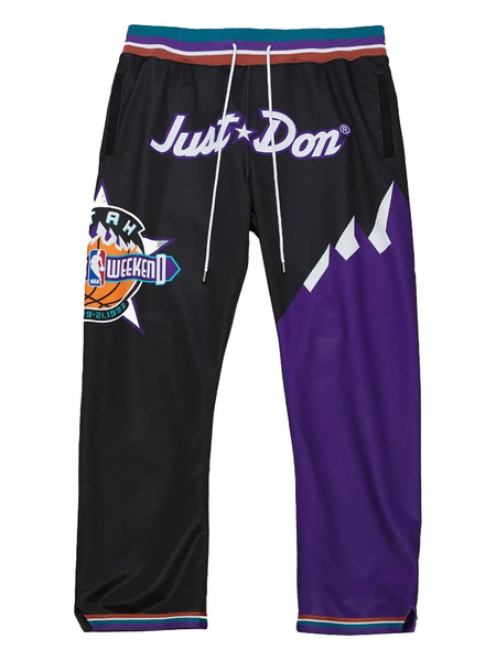  Mitchell & Ness Pantalones De Chándal Just Don Utah Jazz All-star 1993 De Mitchel & Ness X Nba - Negro 