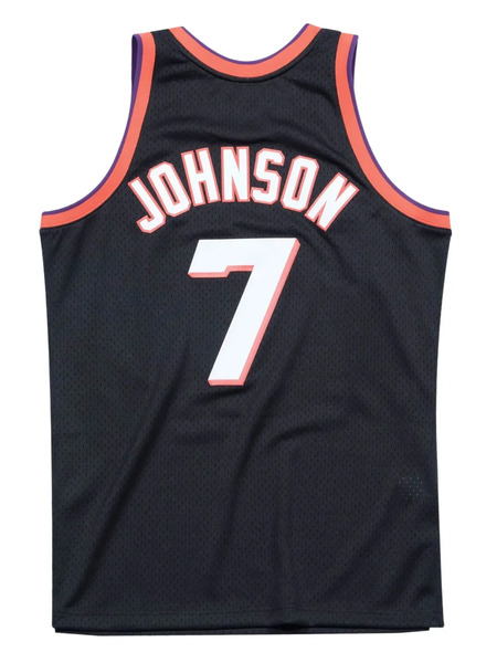  Mitchell & Ness Top Sin Mangas Phoenix Suns 96 Kevin Johnson Swingman Alternate De Mitchell & Ness X Nba - Negro 