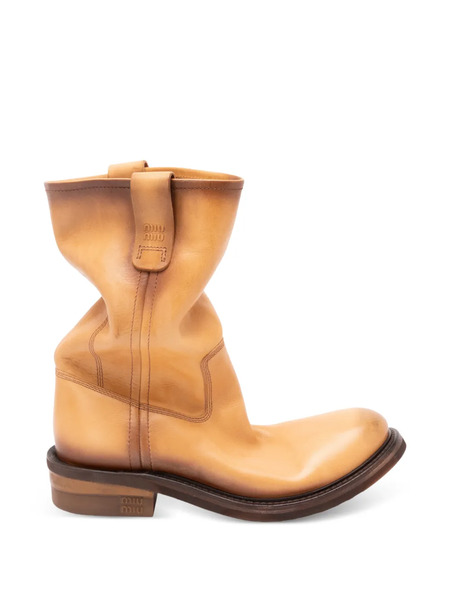  Miu Miu Botas Foule - Marrón 