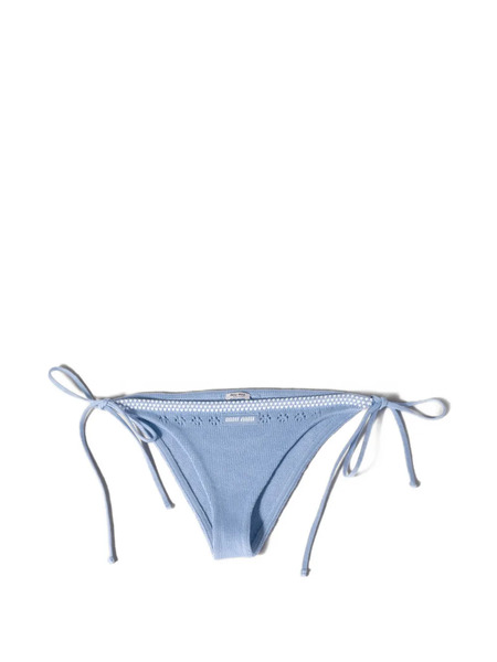 Miu Miu Bragas De Algodón - Azul 
