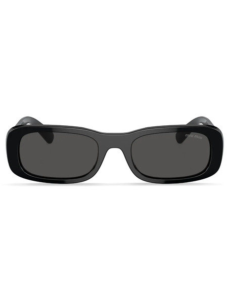  Miu Miu Eyewear Gafas De Sol Con Montura Rectangular - Negro 