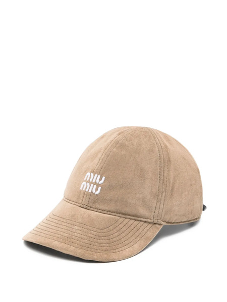  Miu Miu Gorra Con Logo - Neutro 