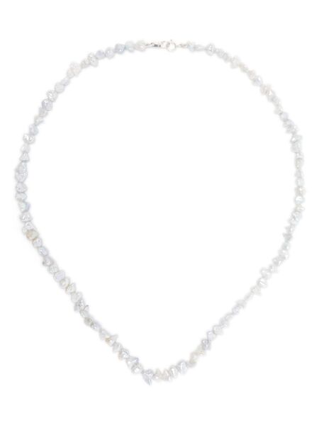  Mizuki Collar De Perlas St6 - Plateado 