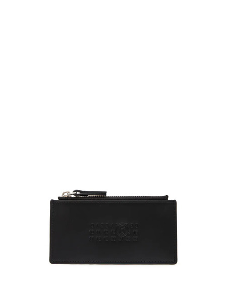  Mm6 Maison Margiela Tarjetero Signature - Negro 