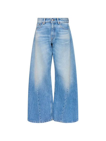  Mm6 Maison Margiela Vaqueros Anchos - Azul 