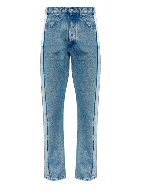  Mm6 Maison Margiela Vaqueros Con Paneles - Azul 