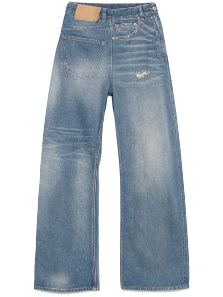  Mm6 Maison Margiela Vaqueros Twist - Azul 