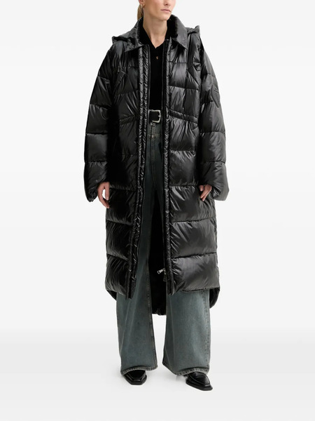  Mmc Studio Plumífero Oversize Con Capucha - Negro 