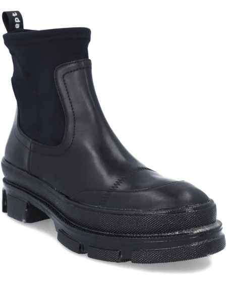  Moa Concept Botas Con Paneles Elásticos - Negro 