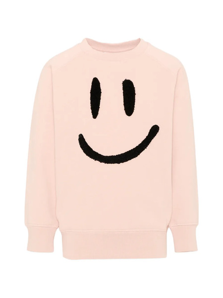  Molo Mike Smiley-patch Sweatshirt - Rosa 