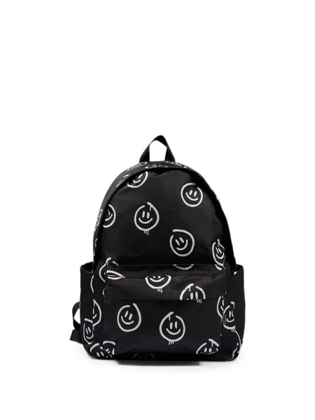  Molo Mochila Con Smiley Estampado - Negro 