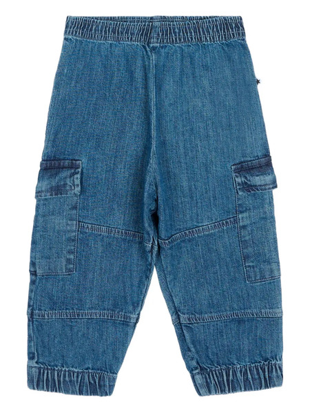  Molo Pantalones Con Bolsillos Cargo - Azul 