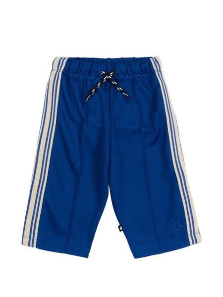  Molo Son Side-stripe Track Pants - Azul 