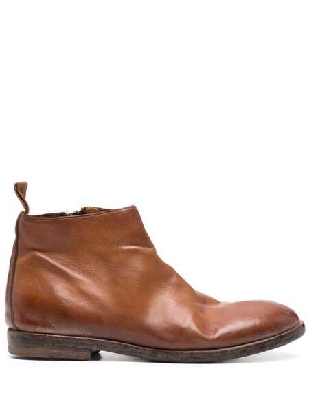  Moma Botas Con Efecto Envejecido - Marrón 