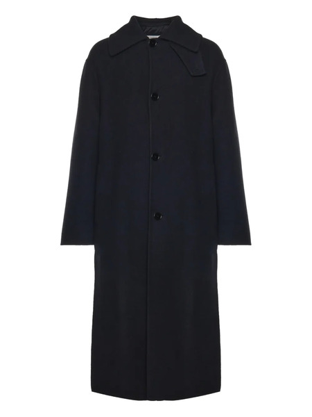  Moncler Abrigo Con Botones - Negro 