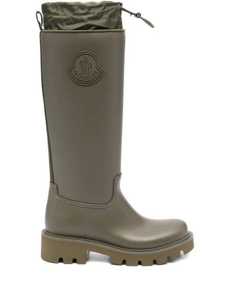  Moncler Botas De Agua Con Logo - Verde 