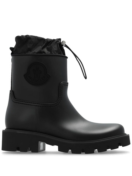  Moncler Botines Con Suela Dentada - Negro 