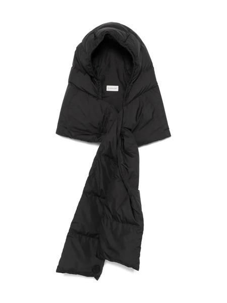  Moncler Bufanda Con Capucha - Negro 