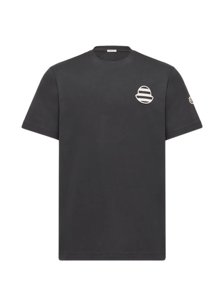  Moncler Camiseta Con Logo - Negro 