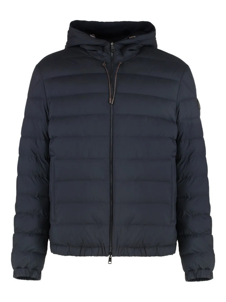  Moncler Chaqueta Reversible Con Capucha - Azul 