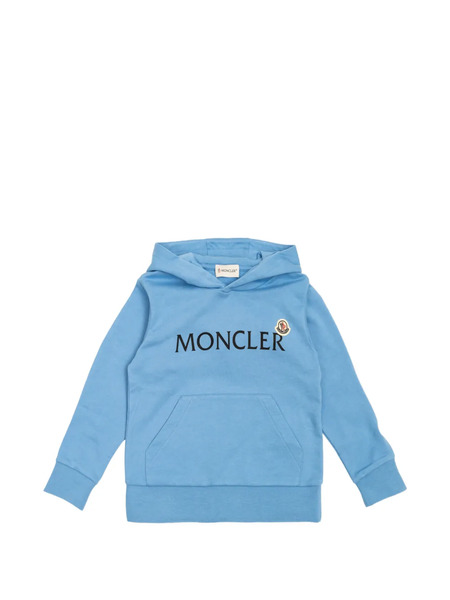 Moncler Enfant Capucha Con Logo - Azul 
