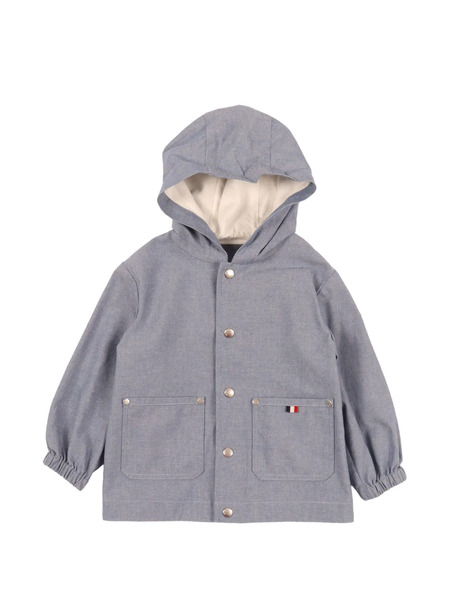  Moncler Enfant Chaqueta Nur Con Capucha - Azul 