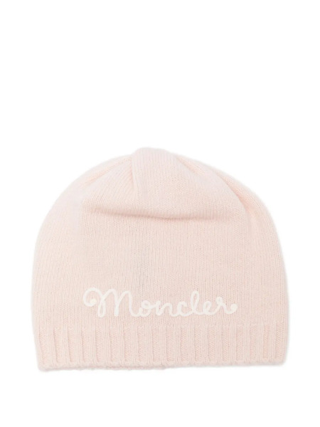  Moncler Enfant Gorro De Punto - Rosa 