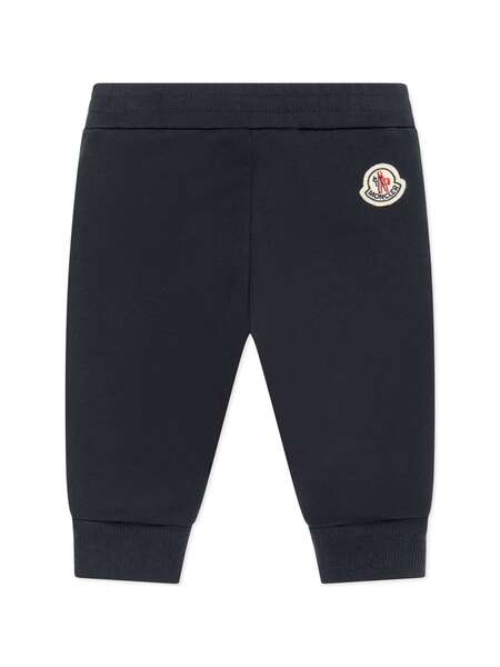  Moncler Enfant Leggins Con Parche Del Logo - Azul 