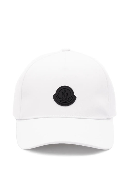  Moncler Gorra Con Parche Del Logo - Blanco 