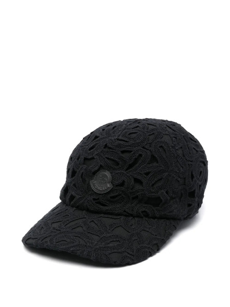  Moncler Gorra De Macramé - Negro 