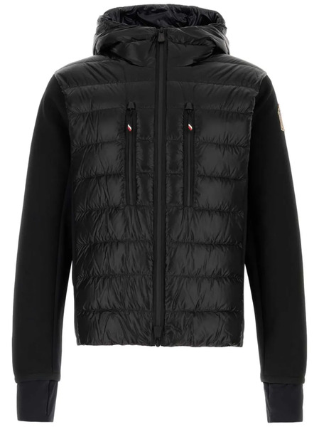  Moncler Grenoble Chaqueta Con Paneles Y Cremallera - Negro 