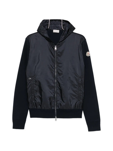  Moncler Logo-patch Hoodie - Azul 