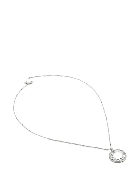  Monica Vinader Collar Infinity Con Anilla - Plateado 