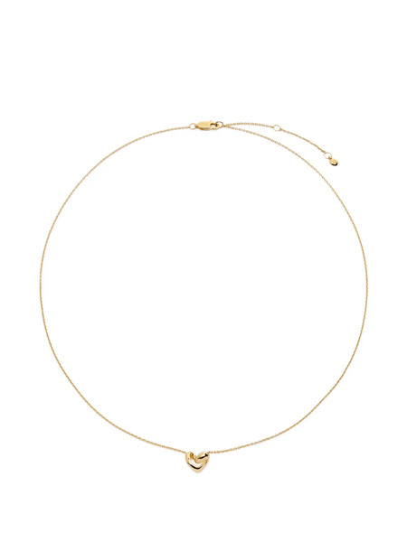  Monica Vinader Collar Infinity Heart - Dorado 