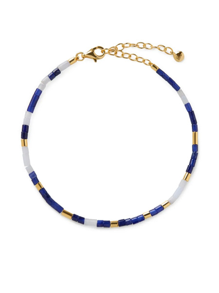  Monica Vinader Pulsera Delphi Multi Gemstone - Azul 