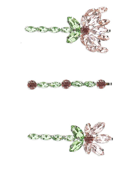  Monnalisa Accesorio Para El Pelo Con Aplique Floral - Plateado 