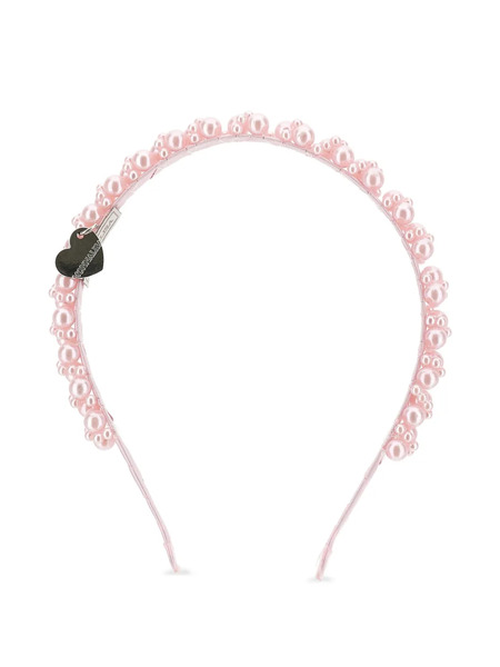  Monnalisa Diadema Con Charm De Corazón - Rosa 