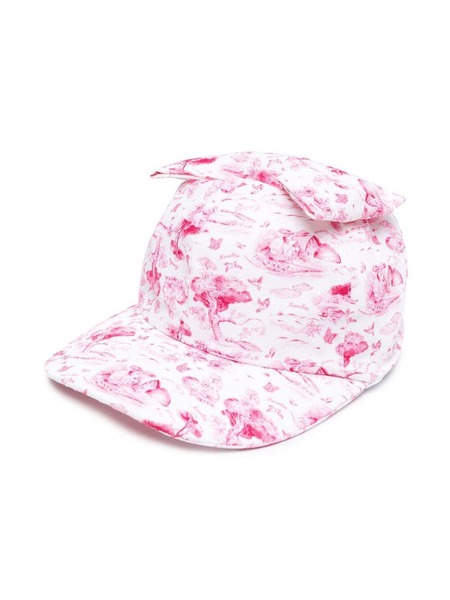 Monnalisa Gorra Con Lazo - Blanco 