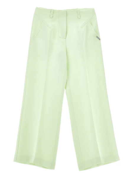  Monnalisa Pantalones Con Bolsillo Con Costuras - Verde 