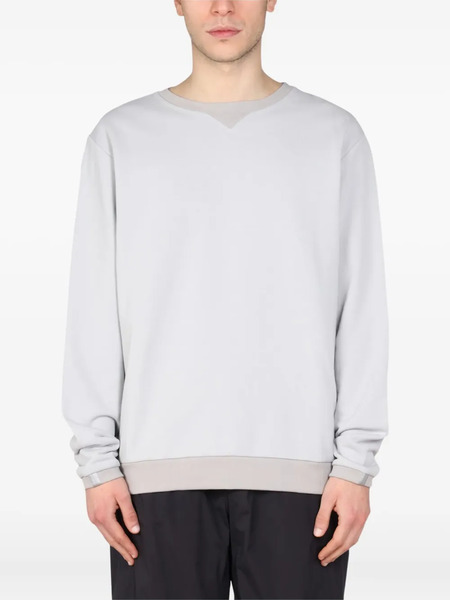  Monobi Sudadera Con Cuello Redondo - Gris 