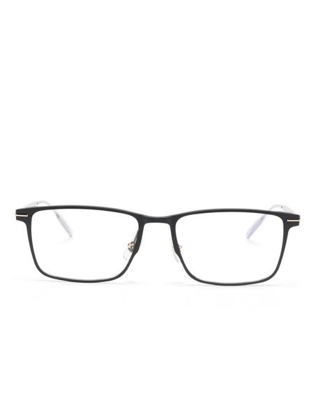  Montblanc Gafas Con Montura Rectangular - Gris 