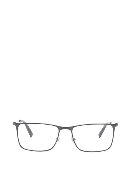  Montblanc Gafas Con Montura Rectangular - Gris 